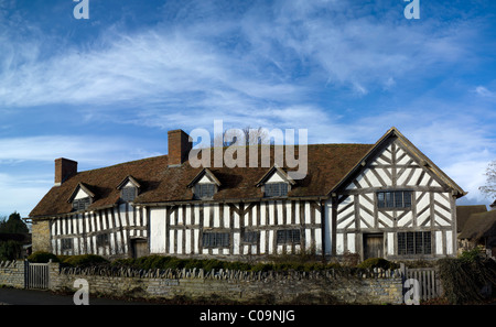 Mary Arden's House sont maintenant mis à jour et ouvert par le Shakespeare Birthplace Trust Banque D'Images