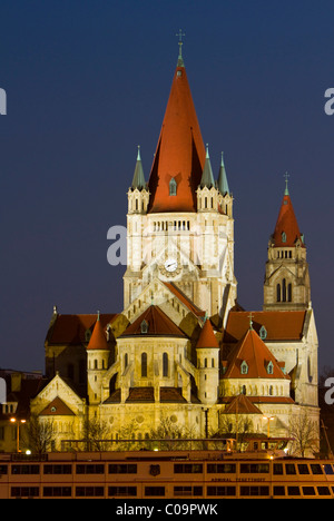 Franz von Assisi Kirche, église Église Mexikokirche, Vienne, Autriche, Europe Banque D'Images