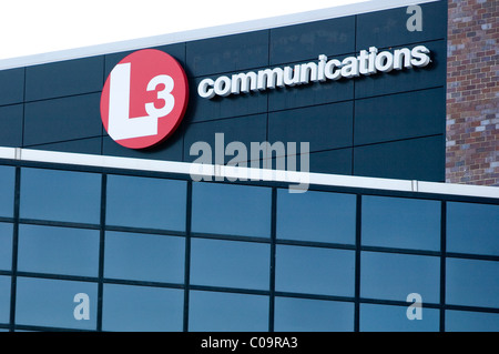 Un immeuble de bureaux de L3 Communications. Banque D'Images
