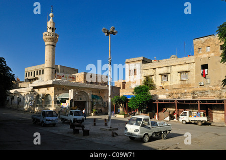 Ville historique de la ville des croisés de Tartus, Tartous, construite sur la citadelle antique, en Syrie, au Moyen-Orient, en Asie de l'Ouest Banque D'Images