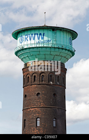 Château d'eau historique construit par la société Gute-Hoffnungshuette, Oberhausen, Ruhr, Rhénanie-du-, Germany, Europe Banque D'Images