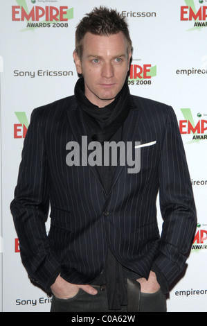 Ewan McGregor Empire Film Awards tenue au Grosvenor House Hotel London, England - 09.03.08 Zibi/ Banque D'Images