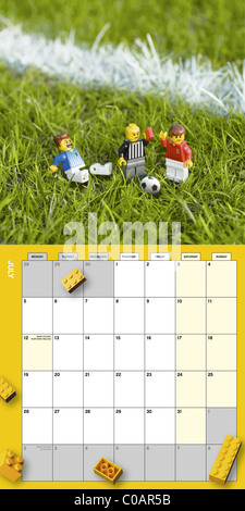 Fixer une date en 2010 avec Lego briques LEGO Amour" et les chiffres ? Voici l'occasion de les apprécier 365 jours de l'année ! Royaume-uni a LEGO Banque D'Images