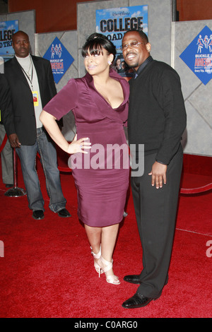 Raven Symone et Martin Lawrence première de "College Road Trip' à El Capitan Theatre - Arrivées Hollywood, Californie - Banque D'Images