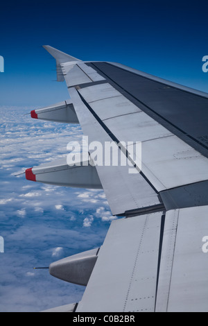 Image abstraite d'une aile d'Airbus 320 Banque D'Images