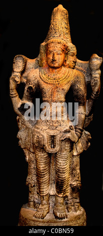 Brahma de l'Inde Tamil Nadu dynastie Chola 1150 AD 1110 création de Brahman Banque D'Images