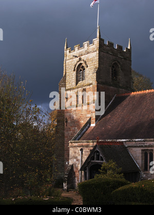 Worcestershire église beoley Banque D'Images