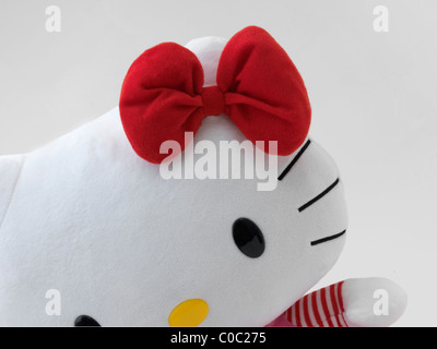 Peluche Hello Kitty Banque D'Images