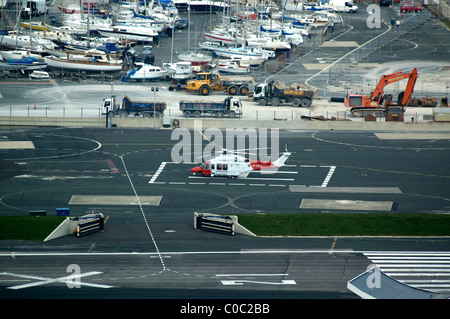 Augusta Westland AW 139 utilisé pour les hélicoptères de recherche et de sauvetage par HM Coastguard à Portland, Banque D'Images