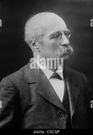 + plus d'avocat international belge Henri La Fontaine (1854 - 1943) - lauréat du Prix Nobel de la paix 1913. Banque D'Images