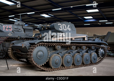 Panzerkampfwagen II (abrégé PzKpfw II) de la Wehrmacht allemande Banque D'Images
