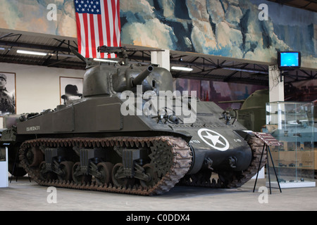 M4 Sherman, la seconde guerre mondiale Banque D'Images
