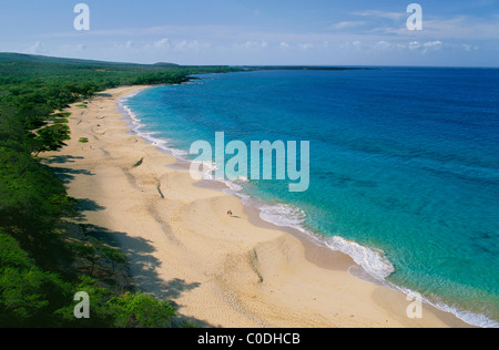 Grande Plage, Makena Beach State Park, Maui, Hawaii. Banque D'Images