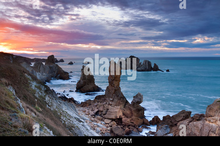 'The broken coast' (Santander, Espagne) Banque D'Images