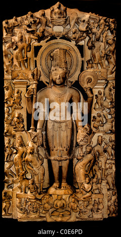 Harihara Vishnu Shiva Dynastie Chandella 1000 AD Banque D'Images