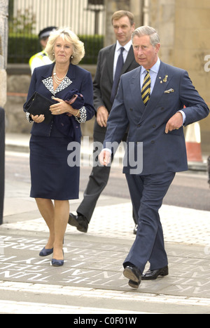 La duchesse de Cornouailles et d'Altesse Royale le Prince Charles Banque D'Images