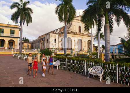 Plaza Mayor, Trinidad, Cuba Banque D'Images