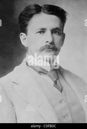 Le physicien américain Albert Michelson (1852 - 1931) - lauréat du Prix Nobel de physique 1907 et célèbre pour mesurer la vitesse de la lumière. Banque D'Images