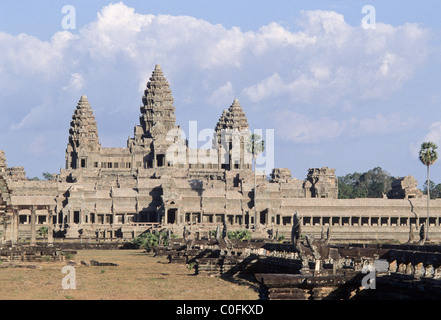 Elk133-1929 Cambodge Temples d'Angkor Angkor Wat temple de W Banque D'Images