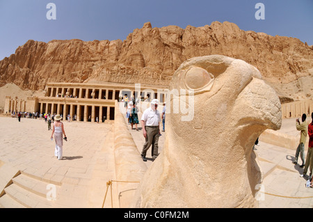 Temple de la reine Hatshepsout, Luxor, Egypte Banque D'Images