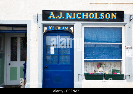 Ice Cream Shop Pittenweem Fife Ecosse Banque D'Images