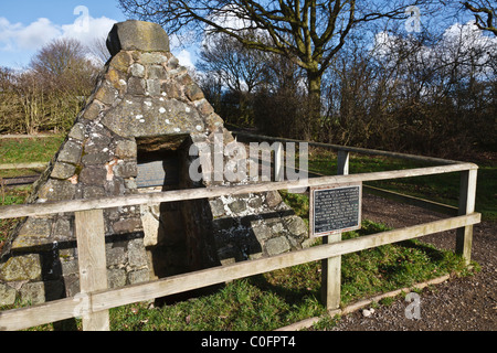 Le roi Richard's Well, Bosworth Battlefield Visitor Centre, près de Sutton Cheney, Leicestershire, Angleterre Banque D'Images