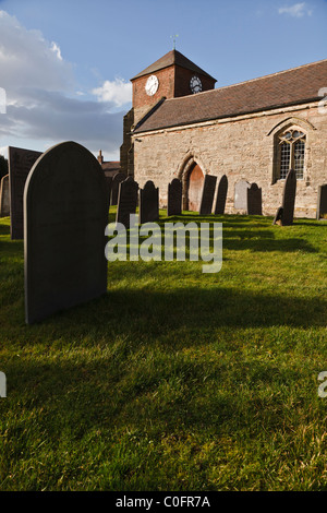 St James Church (connu sous le nom de l'église de bataille), près de l'emplacement de la bataille de Bosworth Field, Sutton Cheney, Leicestershire. Banque D'Images