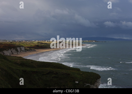 L'Irlande du Nord Côte de Causeway Banque D'Images