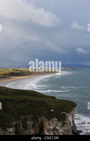 L'Irlande du Nord Côte de Causeway Banque D'Images