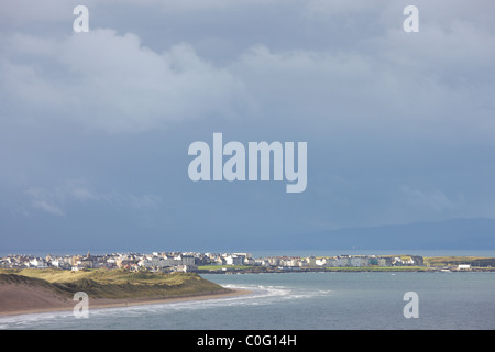 L'Irlande du Nord Côte de Causeway Banque D'Images