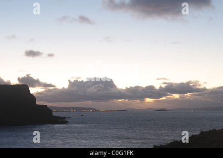 L'Irlande du Nord Côte de Causeway Banque D'Images