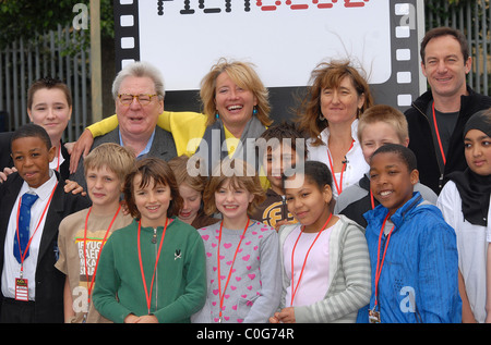 Sir Alan Parker, Emma Thompson, Beeban Kidron, Jason Isaacs et réduite le lancement de Filmclub, une nouvelle initiative nationale de Banque D'Images