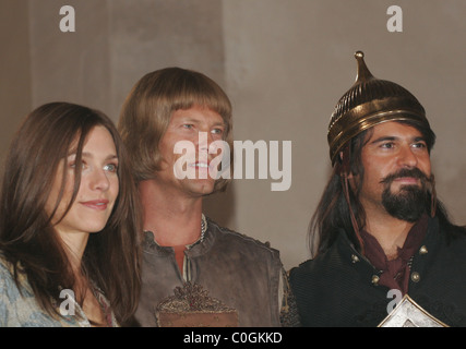 Julia Dietze, Til Schweiger, Rick Kavanian Photocall à l'ensemble de "1 1/2 Ritter - Auf der Suche nach der hinrei¯enden Banque D'Images