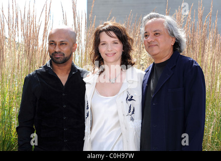 Juliette Binoche, Akram Khan et d'Anish Kapoor Le lancement de 'In-I" et "Jubilations' - une saison de la danse, le cinéma et l'Art au Banque D'Images