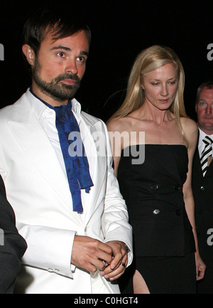 Evgeny Lebedev et Joely Richardson Louis Vuitton organise un dîner pour Richard Prince a tenu à la Serpentine Gallery - départ Banque D'Images