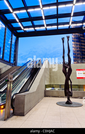 Monument à la mémoire de Giordano Bruno à la Potsdamer Platz, Berlin, Allemagne Banque D'Images