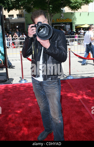 Brendan Fraser Les arrivées au "Voyage au centre de la Terre' premiere Los Angeles, Californie - 29.06.08 Banque D'Images