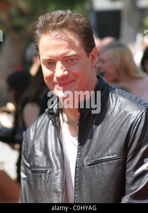 Brendan Fraser Les arrivées au "Voyage au centre de la Terre' premiere Los Angeles, Californie - 29.06.08 Banque D'Images