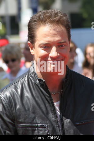 Brendan Fraser Les arrivées au "Voyage au centre de la Terre' premiere Los Angeles, Californie - 29.06.08 Banque D'Images