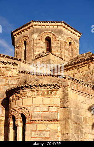 L'Église grecque orthodoxe byzantin de Saints Jason et Sosipater, Hôtel Loutraki, Grèce Îles Ioniennes Corfou Banque D'Images