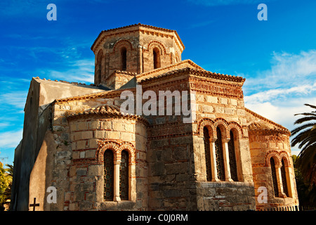 L'Église grecque orthodoxe byzantin de Saints Jason et Sosipater, Hôtel Loutraki, Grèce Îles Ioniennes Corfou Banque D'Images