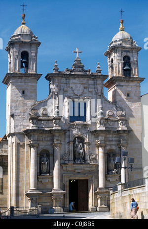 La Coruna Galice Espagne Inglesia de San Jorge (Église de Saint George) Banque D'Images