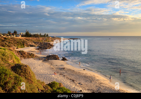 Bennion Beach et Trigg Beach dans la banlieue nord Banque D'Images