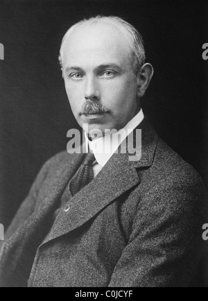 Physicien et chimiste anglais Francis William Aston (1877 - 1945) - lauréat du Prix Nobel de chimie en 1922. Banque D'Images