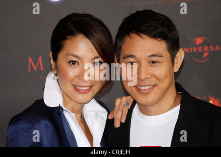 Michelle Yeoh, Jet Li 'La momie : la tombe de l'Empereur Dragon' ('Die Mumie : Das Grabmal des Drachenkasiers') photocall à l'Adlon Banque D'Images