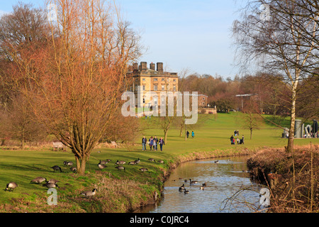 Bretton Hall, YSP Yorkshire Sculpture Park, West Bretton, Wakefield, West Yorkshire, Angleterre, Royaume-Uni. Banque D'Images