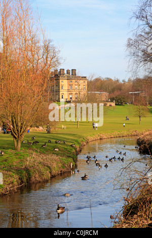 Bretton Hall, YSP Yorkshire Sculpture Park, West Bretton, Wakefield, West Yorkshire, Angleterre, Royaume-Uni. Banque D'Images