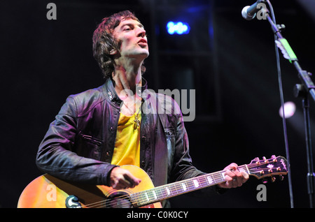 Richard Ashcroft de The Verve 2008 T dans le Park music festival - Jour 1 Perth et Kinross, Scotland - 11.07.08 : Banque D'Images