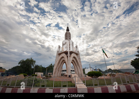 Monument de l'indépendance - Bamako, Mali, Afrique de l'Ouest Banque D'Images