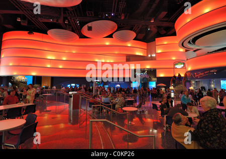 Food Court à l'Aquarium de Géorgie, le plus grand aquarium du monde, à Atlanta, Géorgie. Le 20 février 2011. Banque D'Images